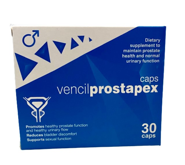 Vencil Prostapex Ανδρικό Συμπλήρωμα Διατροφής για την Διατήρηση της Υγείας του Προστάτη 30 Κάψουλες