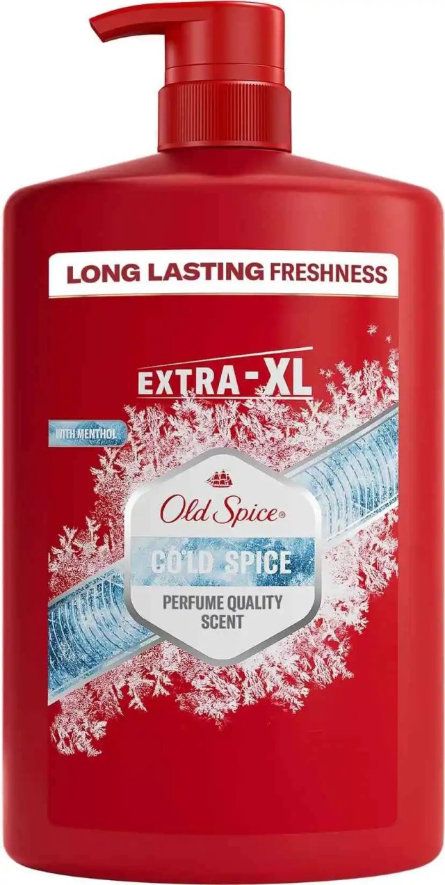 Old Spice Cold Spice 3in1 Ανδρικό Αφρόλουτρο & Σαμπουάν με Αντλία, &hellip;