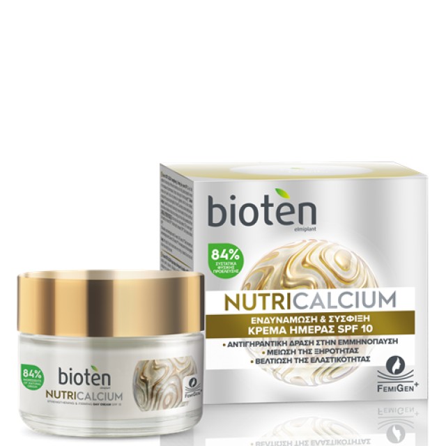 Bioten Nutri Calcium Κρέμα Ημέρας με SPF10 για Ενδυνάμωση & Σύσφιξη 50 …