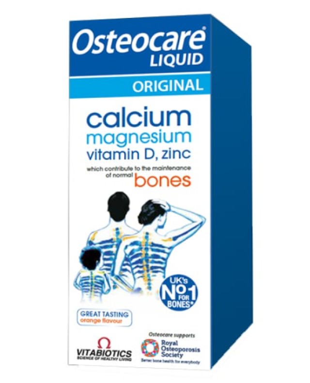 Vitabiotics Osteocare Liquid Πόσιμο Συμπλήρωμα Διατροφής για την Υγεία των Οστών 200ml