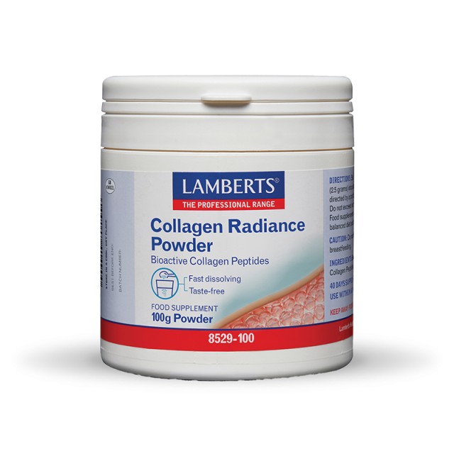 Lamberts Collagen Radiance Powder Πεπτίδια Υδρολυμένου Κολλαγόνου σε Μ … Lamberts Collagen Radiance Powder Πεπτίδια Υδρολυμένου Κολλαγόνου σε Μ …