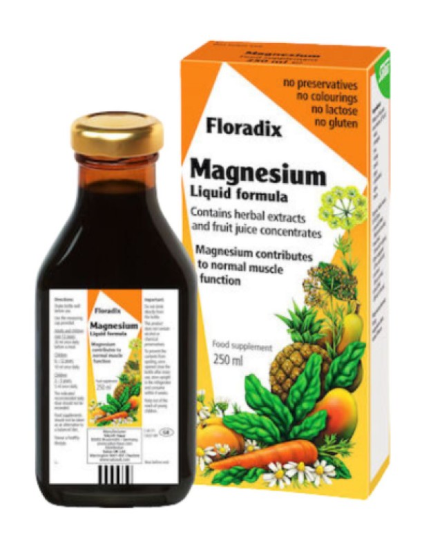 Power Health Floradix Magnesium Συμπλήρωμα Διατροφής σε Πόσιμο Μαγνήσι &hellip;