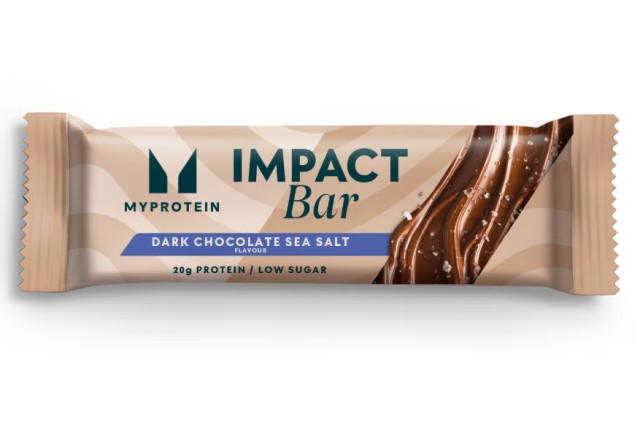 MyProtein Impact Bar Dark Chocolate & Sea Salt Πρωτεϊνική Μπάρα με Γεύ &hellip;