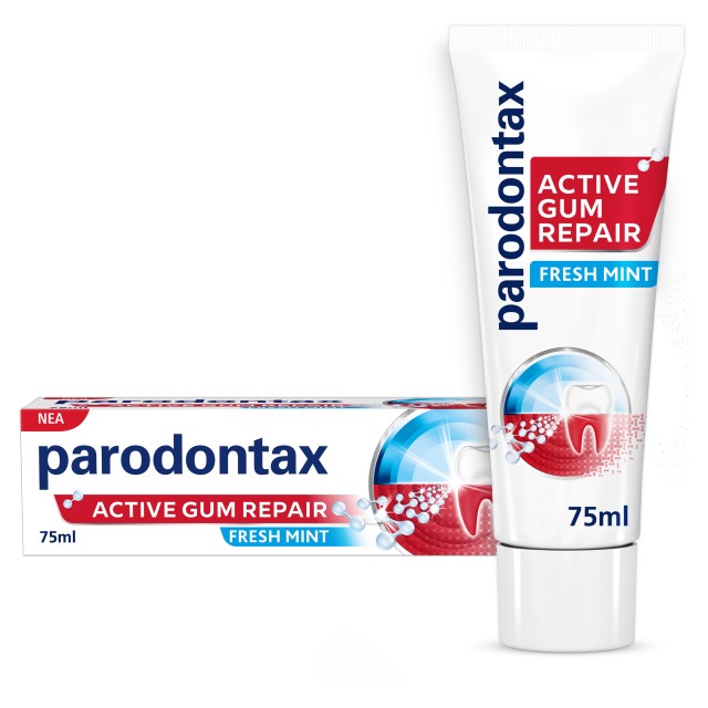 Parodontax Active Gum Repair Fresh Mint, Οδοντόκρεμα για την Αποκατάστ …