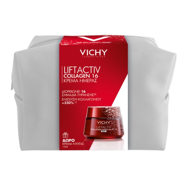 Vichy PROMO Liftactiv Collagen Specialist 16 Κρέμα Ημέρας, Ενισχύει το &hellip;