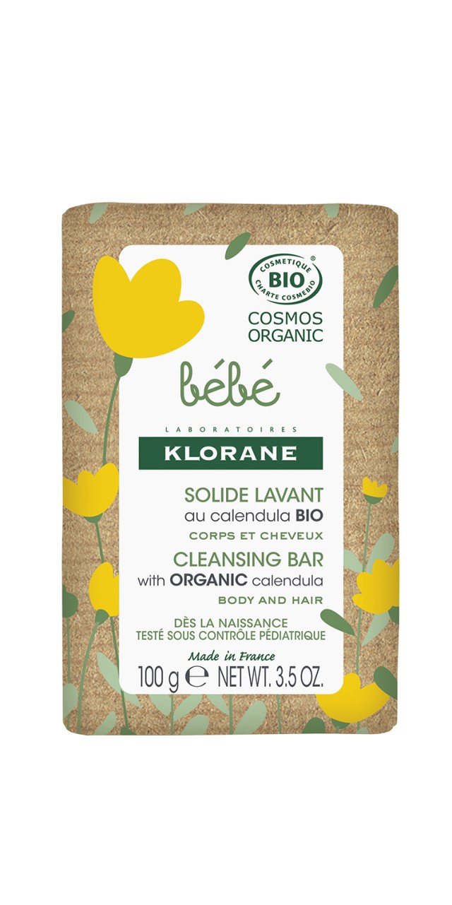 Klorane Bebe Βιολογικό Στέρεο Σαπούνι με Καλέντουλα 100gr