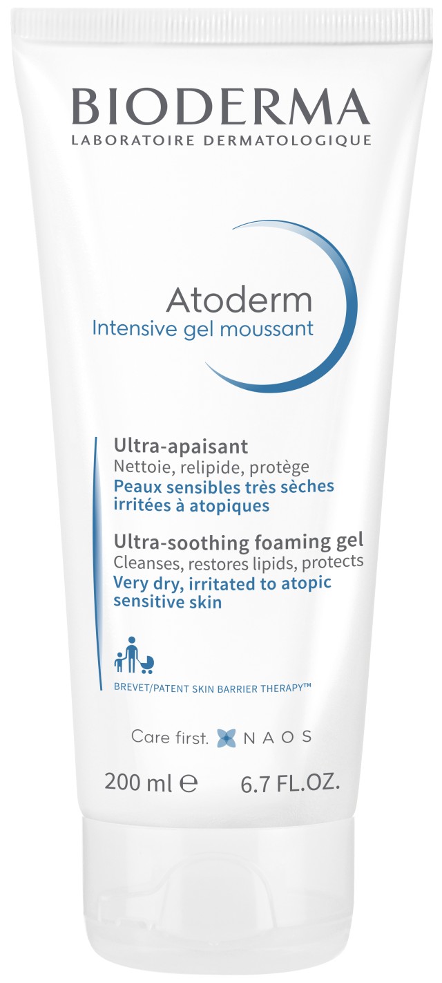 Bioderma Atoderm Intensive Gel Moussant Εξαιρετικά Καταπραϋντικό Ζελ Κ …