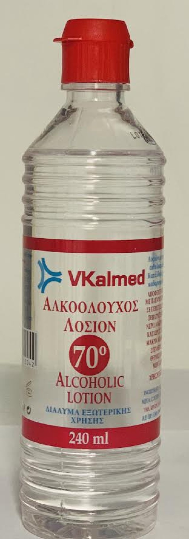 VKalmed Αλκοολούχος Λοσιόν 70° 240ml