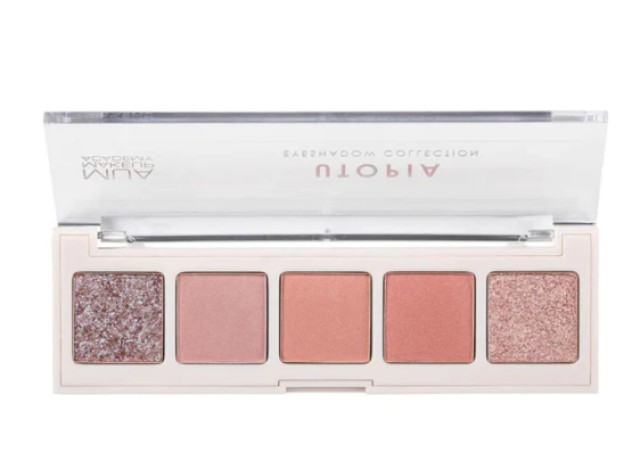 MUA Eye Palette Παλέτα Σκιών Utopia σε Τόνους Σατινέ 5 Shade 4gr