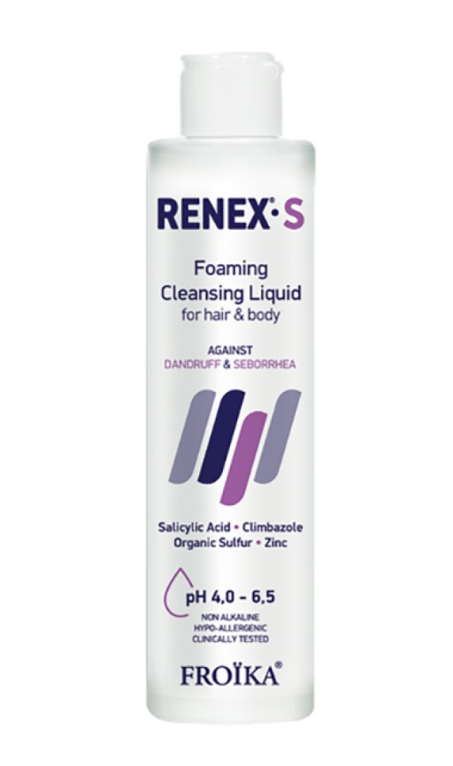 Froika Renex-s Shampoo Αφρίζον Υγρό Καθαρισμού για Σώμα & Μαλλιά με … Froika Renex-s Shampoo Αφρίζον Υγρό Καθαρισμού για Σώμα & Μαλλιά με …