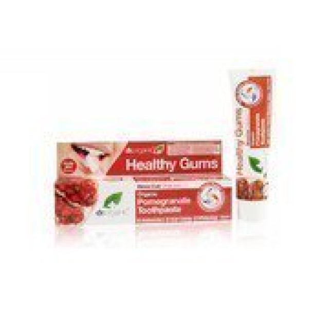 DR.ORGANIC POMEGRANATE TOOTHPASTE TRIPLE ACTION 100ml.
