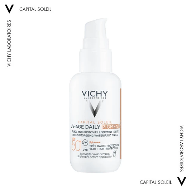 Vichy Capital Soleil UV-AGE SPF50+ Anti-Aging Facial Sunscreen… Vichy Capital Soleil UV-AGE SPF50+ Anti-Aging Facial Sunscreen…