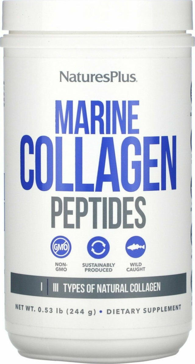 Natures Plus Marine Collagen Peptides Συμπλήρωμα Διατροφής με Κολλαγόν …