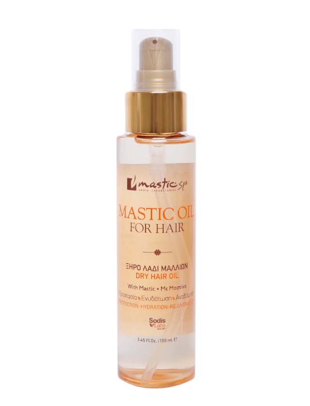 Mastic Spa Mastic Hair Oil Ενυδατικό Ξηρό Λάδι Μαλλιών με Μαστιχέλαιο 100ml