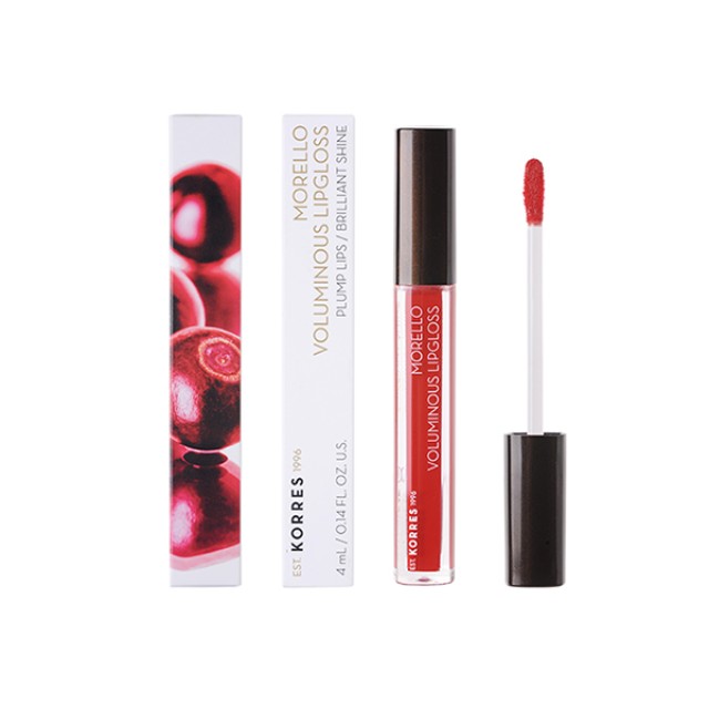 Korres Morello Voluminous Lipgloss 54 Real Red, 4ml