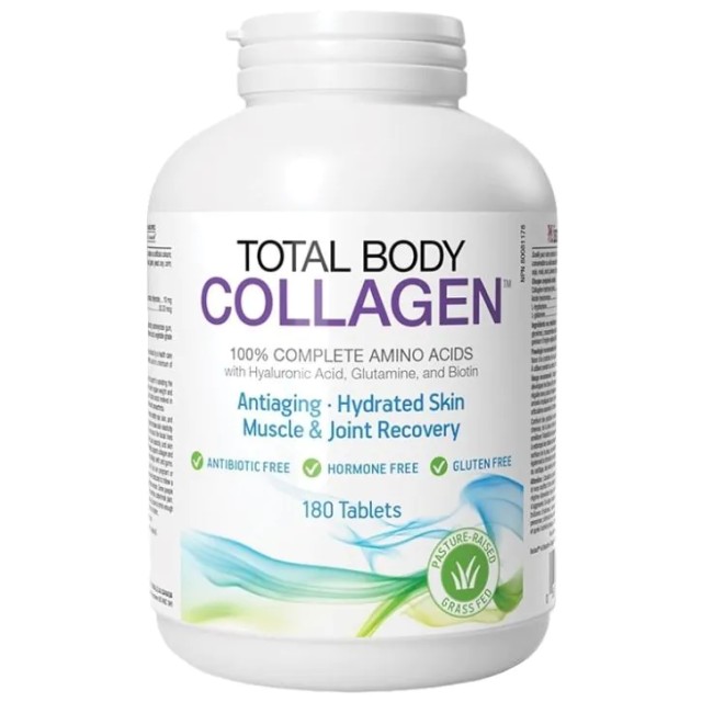 Natural Factors Total Body Κολλαγόνο, 180 Δισκία Natural Factors Total Body Κολλαγόνο, 180 Δισκία