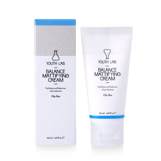 Youth Lab Balance Mattifying Cream for Oil Skin Ενυδατική Κρέμα Προσώπ …