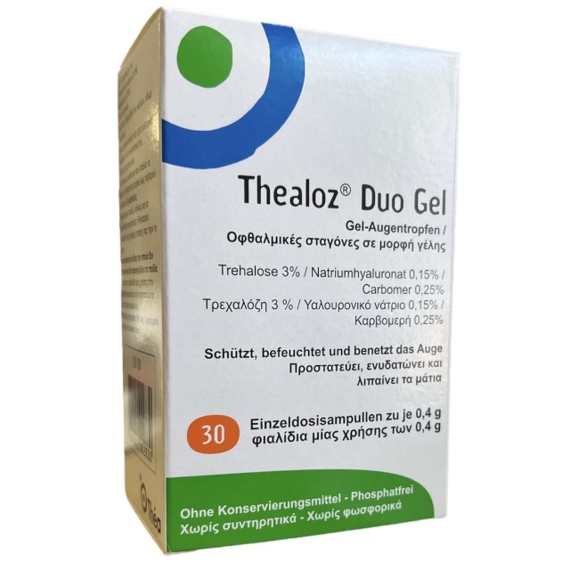 Thea Laboratoires Thealoz Duo Gel Οφθαλμικές Σταγόνες σε Μορφή Γέλης 3 … Thea Laboratoires Thealoz Duo Gel Οφθαλμικές Σταγόνες σε Μορφή Γέλης 3 …