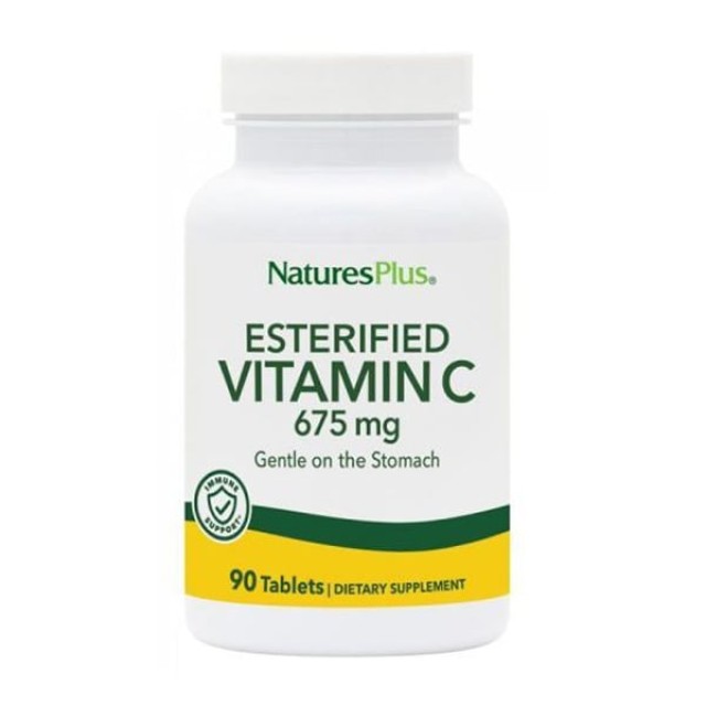 Nature's Plus Esterified Vitamin C για την Ενίσχυση του Ανοσοποιητικού Συστήματος 90 Ταμπλέτες