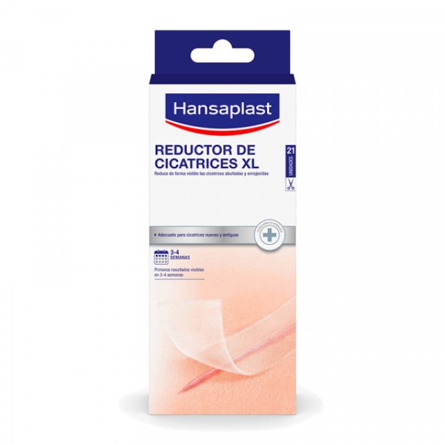 Hansaplast Scar Reducer XL Επιθέματα Ανάπλασης για Ουλές 21 Τεμάχια
