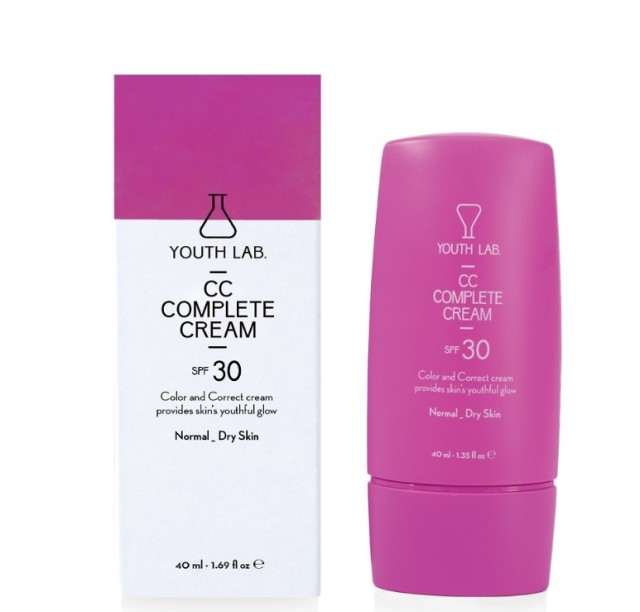 Youth Lab CC Complete Cream SPF30 Κρέμα Προσώπου με Χρώμα για Κανονικέ … Youth Lab CC Complete Cream SPF30 Κρέμα Προσώπου με Χρώμα για Κανονικέ …