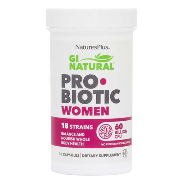 Natures Plus Gi Natural Probiotic Women Προβιοτικά Για Γυναίκες Με Πρε … Natures Plus Gi Natural Probiotic Women Προβιοτικά Για Γυναίκες Με Πρε …