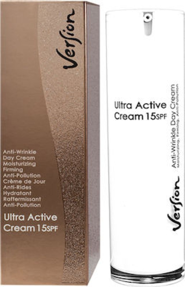 Version Ultra Active Day Cream SPF15 Αντιρυτιδική Κρέμα Προσώπου 50ml