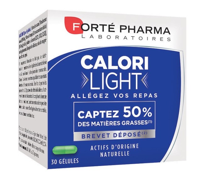 Forte Pharma Calori Light Συμπλήρωμα Διατροφής για τον Περιορισμό της Απορρόφησης των Λιπών - Σακχάρων 30 Κάψουλες