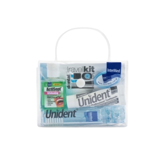 Intermed Dental Travel Kit Πρακτικό Τσαντάκι Καθαρισμού Δοντιών