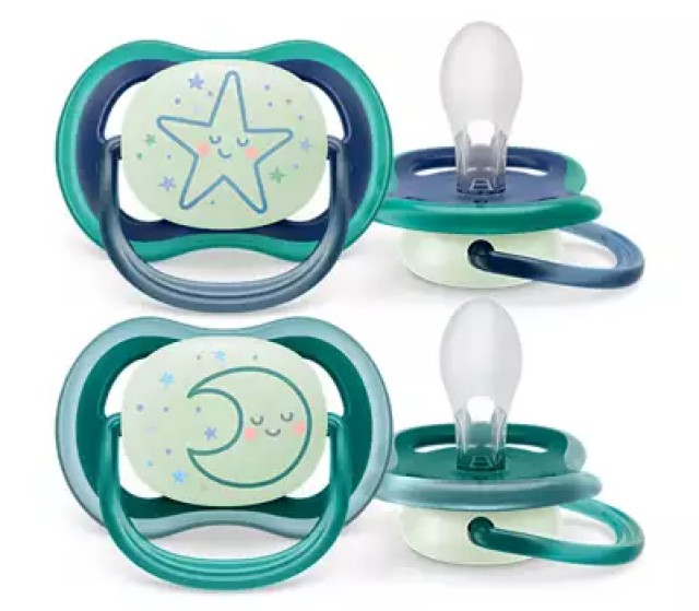 Avent Philips Ultra Air Nighttime Πιπίλα Σιλικόνης για 6-18m Φωσφορίζε … Avent Philips Ultra Air Nighttime Πιπίλα Σιλικόνης για 6-18m Φωσφορίζε …