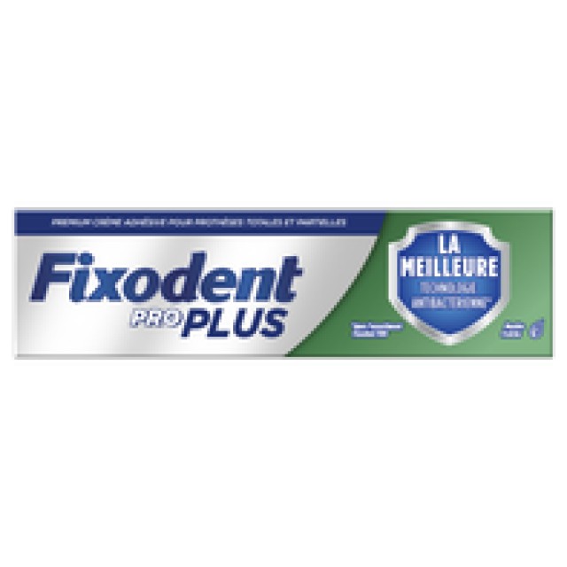 Fixodent Pro Plus Dual Protection Στερεωτική Κρέμα για Τεχνητή Οδοντοστοιχία με Γεύση Μέντας 40gr