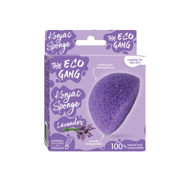 The Eco Gang Konjac Sponge Lavender Σφουγγάρι Καθαρισμού Προσώπου για … The Eco Gang Konjac Sponge Lavender Σφουγγάρι Καθαρισμού Προσώπου για …