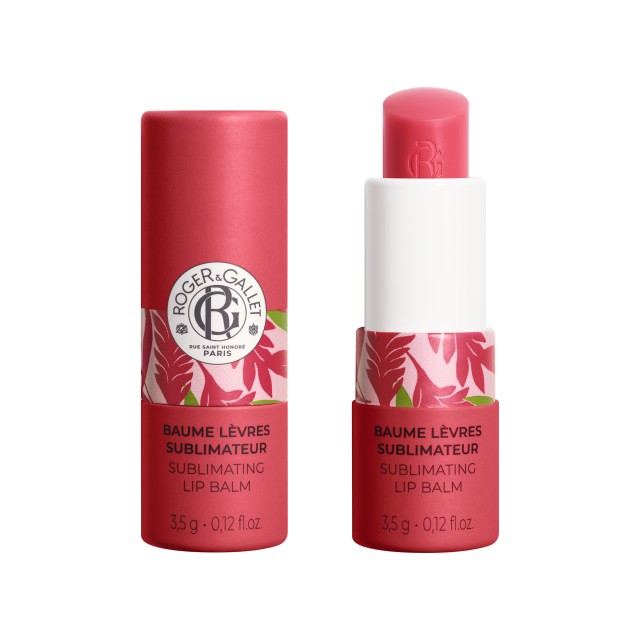 Roger & Gallet Gingembre Lip Balm Βάλσαμο Χειλιών με Γεύση Κόκκινων Φρ …