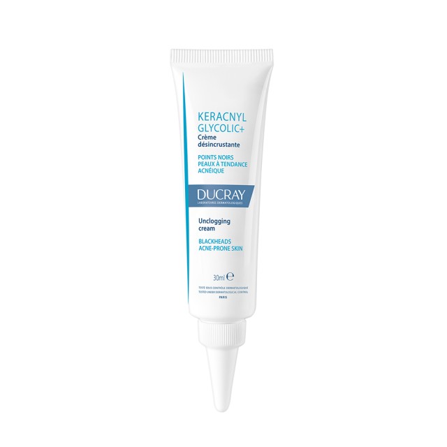 Ducray Keracnyl Glycolic+ Kρέμα Προσώπου για Δέρμα με Τάση Ακμής Σπυρά …