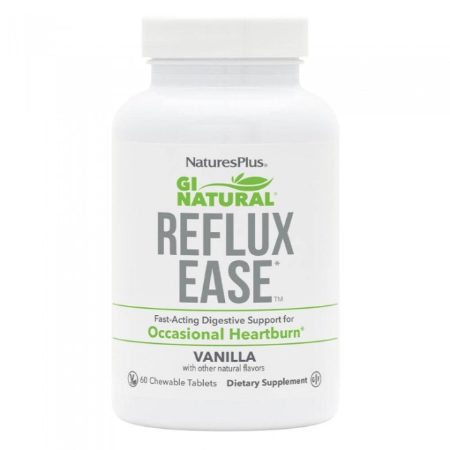 Natures Plus GI Natural Reflux Ease για την Βέλτιστη Λειτουργία του Στ … Natures Plus GI Natural Reflux Ease για την Βέλτιστη Λειτουργία του Στ …