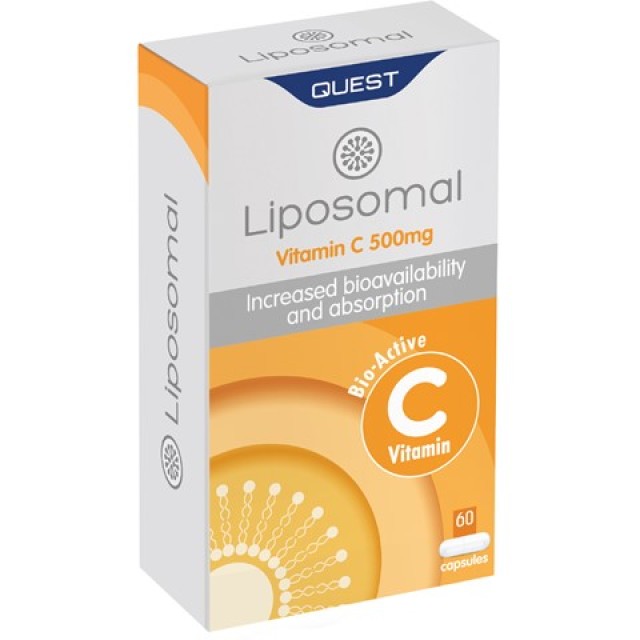 Quest Liposomal Vitamin C 500mg Συμπλήρωμα Διατροφής με Λιποσωμική Βιτ …