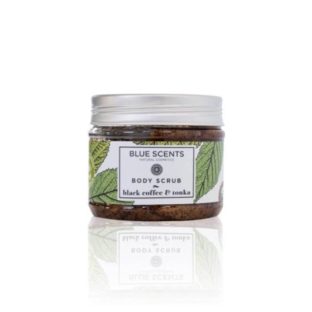 Blue Scents Body Scrub Black Coffee & Tonka για Τόνωση & Ήπια Απολέπισ &hellip;