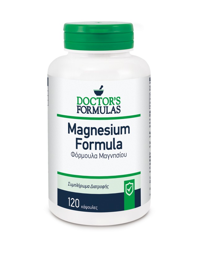 Doctors Formulas Magnesium Συμπλήρωμα Διατροφής με Μαγνήσιο 120 Κάψουλες