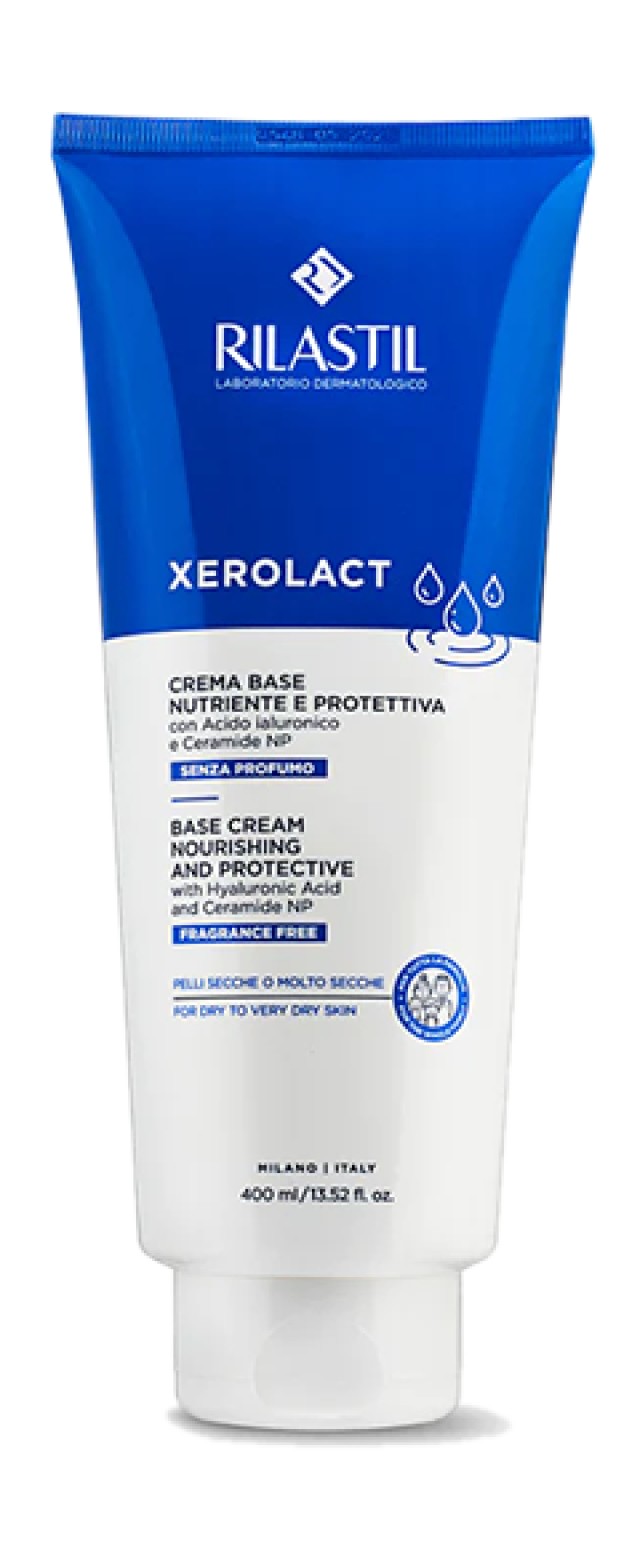 Rilastil Xerolact Base Cream Ενυδατική Κρέμα Προσώπου & Σώματος Ξηρές …