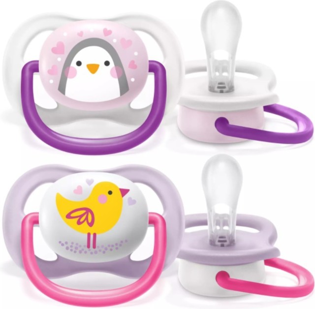 Philips Avent Ultra Air Animals Ορθοδοντική Πιπίλα Σιλικόνης 0-6m+ για …