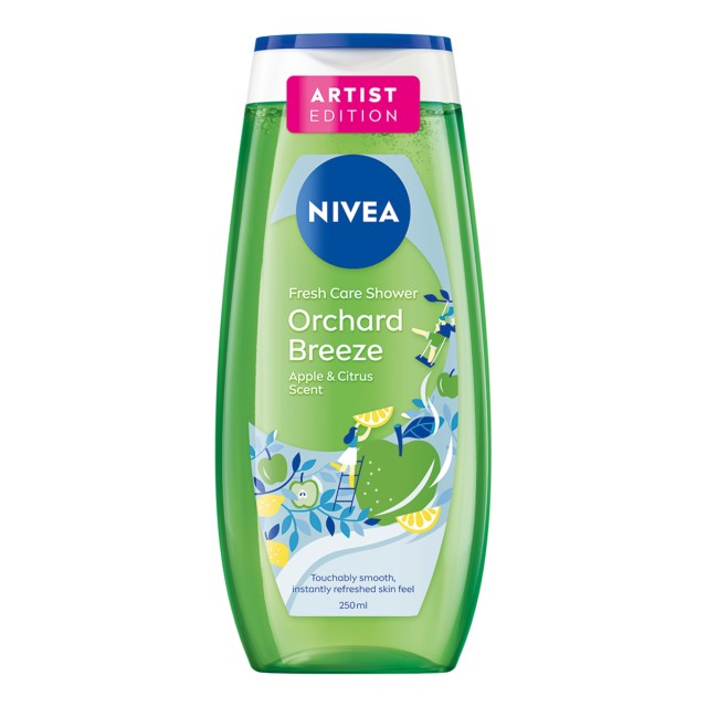Nivea Starlight Garden Fresh Shower Αφρόλουτρο Τζελ Ντους Μήλο & Κρίνο &hellip;