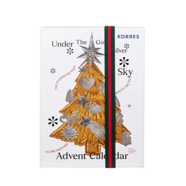 Korres Advent Calendar 2026 Under The Gold and Silver Sky the Stories … Korres Advent Calendar 2026 Under The Gold and Silver Sky the Stories …