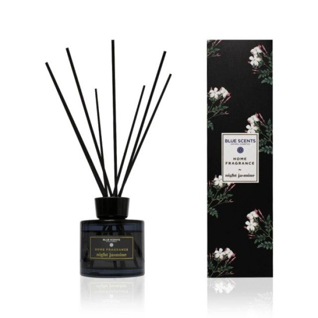 Blue Scents Home Fragrance Night Jasmine Αρωματικό Χώρου με Sticks 100 …