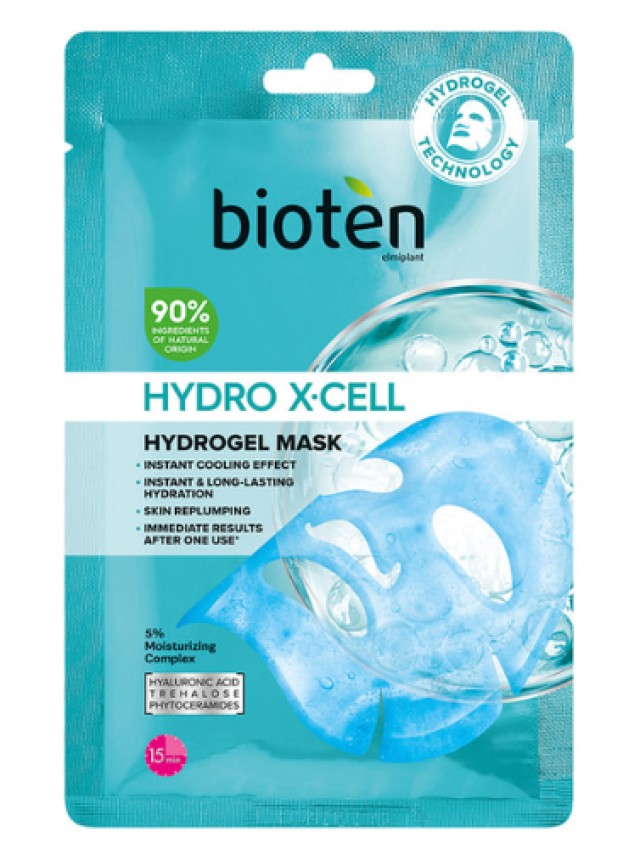 Bioten Hydro X-Cell Υφασμάτινη Μάσκα Προσώπου για Ενυδάτωση 1 Τεμάχιο
