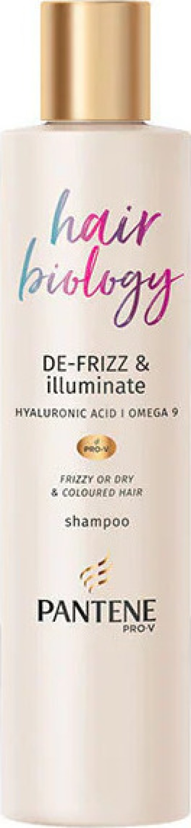 Pantene Pro V Hair Biology De-Frizz & Illuminate Shampoo Σαμπουάν Κατά Του Φριζαρίσματος 250ml