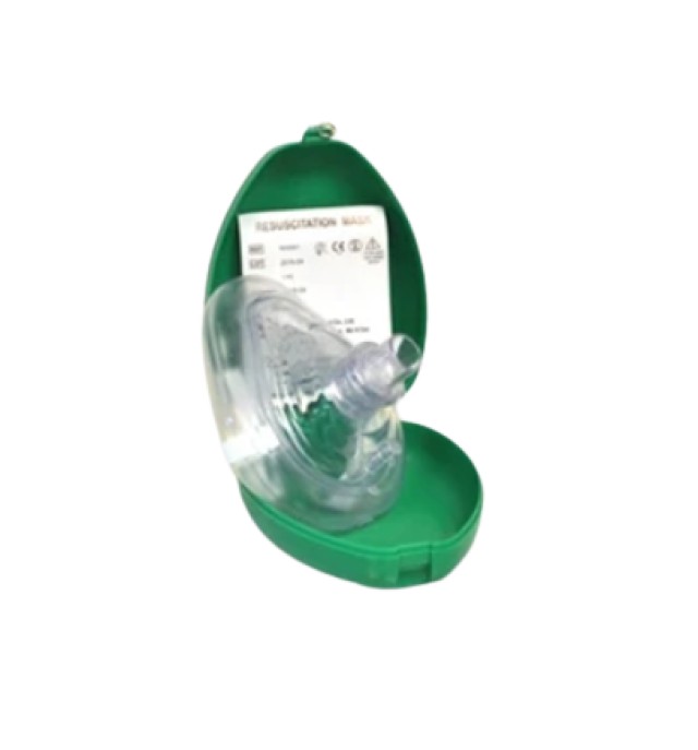 OEM Resuscitation Mask Green Μάσκα Κάρπα Ενηλίκων & Παιδιών σε Θήκη 1 …