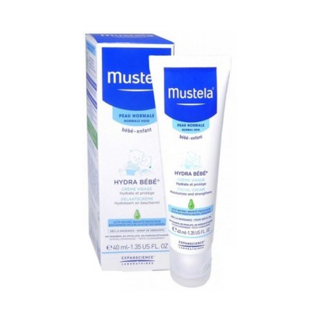Mustela Bebe Hydra Bebe Creme Visage Βρεφική Ενυδατική Κρέμα Προσώπου, …