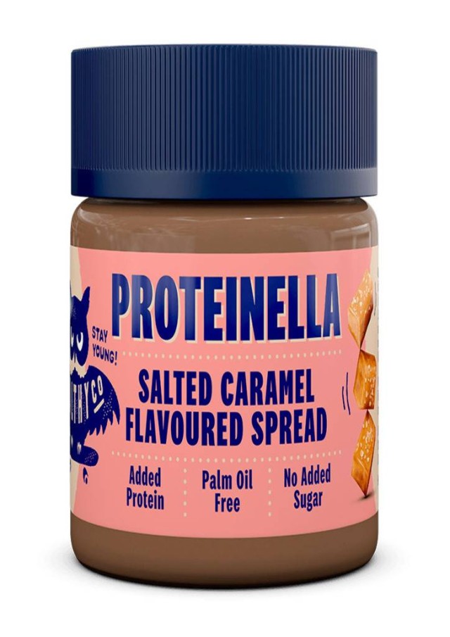 Healthy Co Proteinella Salted Caramel Κρέμα (Spread) Αλατισμένης Καραμέλας Εμπλουτισμένη με Πρωτεΐνη 200gr