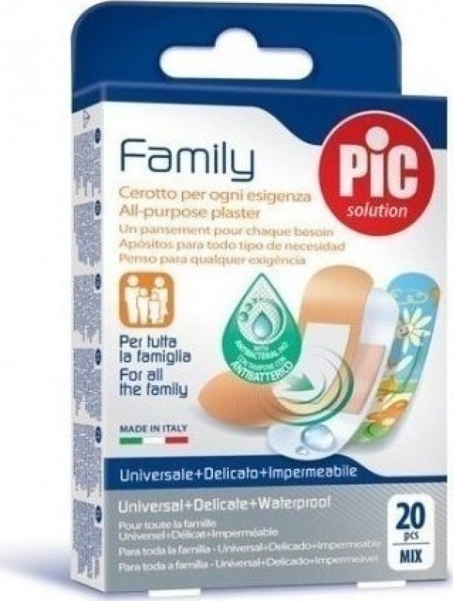 Pic Solution Family Strips Mix  Αυτοκόλλητα Επιθέματα Σε Διάφορα Μεγέθ …
