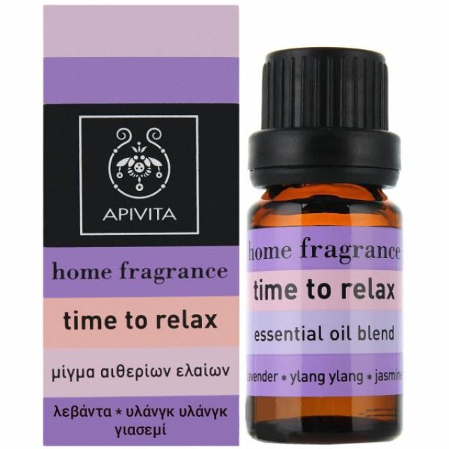 Apivita Essential Oil Time Τo Relax Μίγμα Αιθερίων Ελαίων με Λεβάντα, …